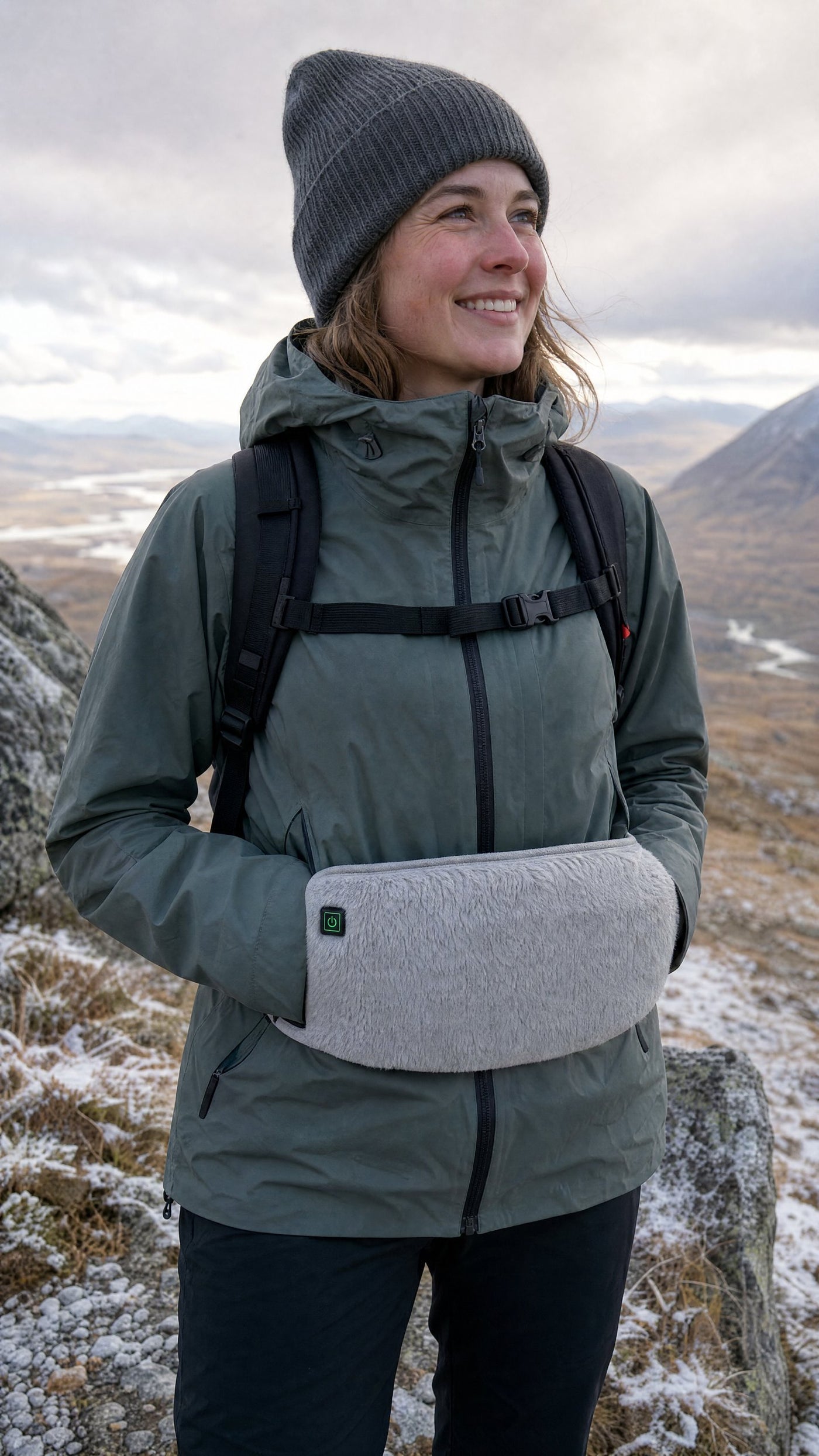 Cold ridge, warm hands