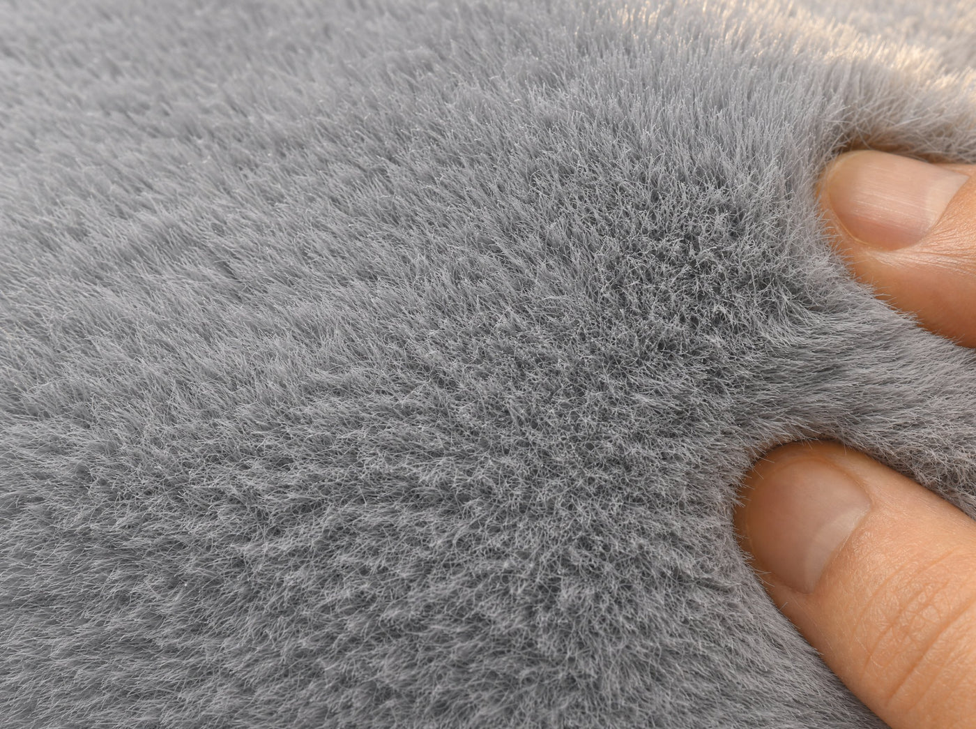 Extreme close macro of the crystal velvet fur, soft warm light in the fibers