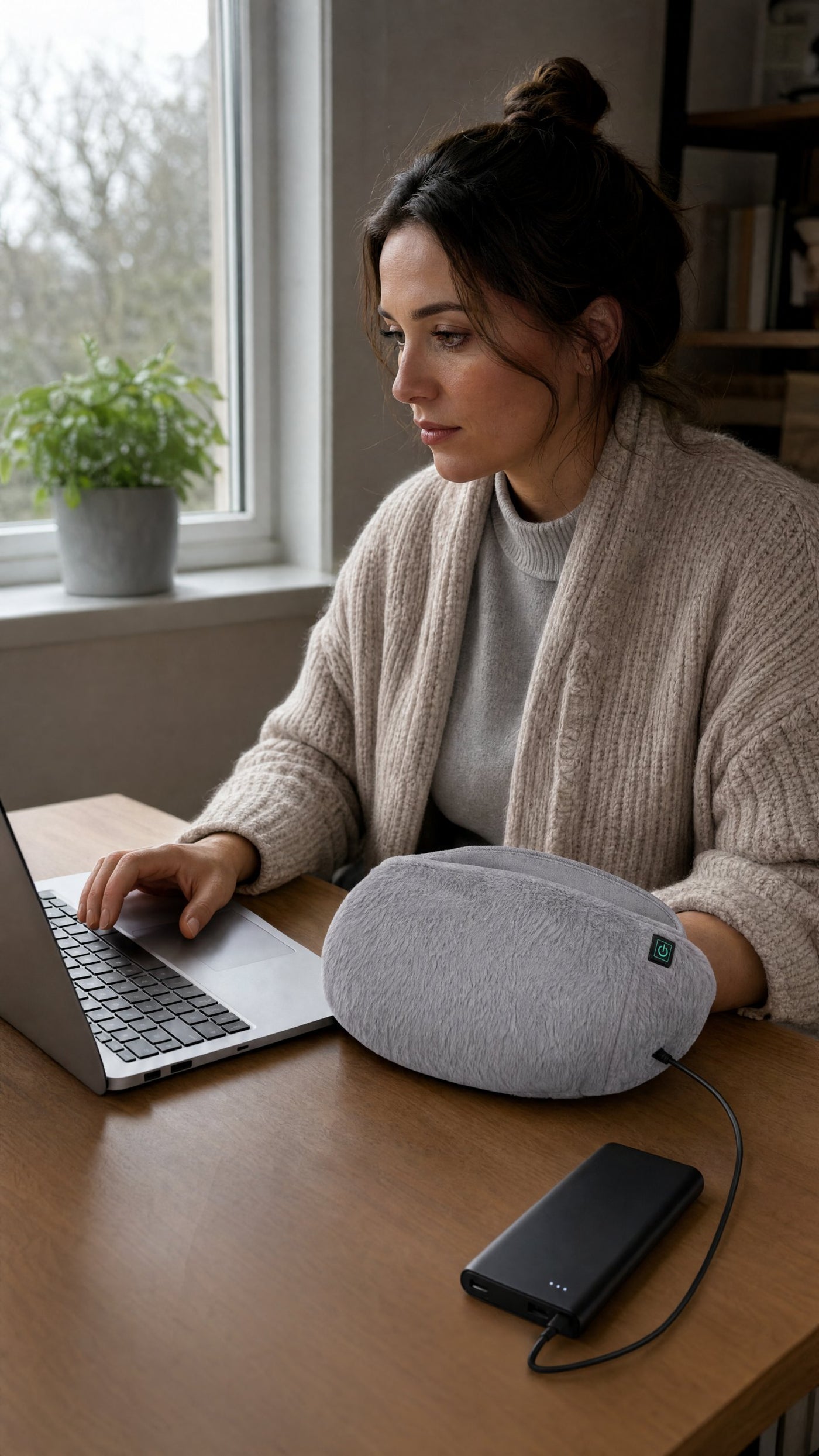 Cold home office, fixed